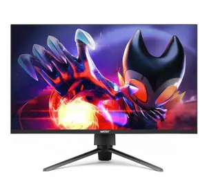 Weier 27 "インチデスクトップコンピューター2K 144HZ 165 HZIPSフラットカーブ大画面ゲームモニター