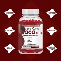 Fabricant Maca Plus Gummy pour l'augmentation et le raffermissement des fesses, des cuisses et des hanches, favorisant des courbes BBL, bonbons gélifiés