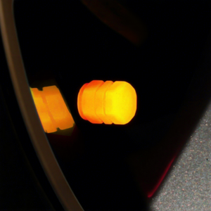 Capuchon de valve lumineux universel à visser, en caoutchouc, pour pneus de voiture, véhicules électriques, qui brillent dans le noir - Product Image 5