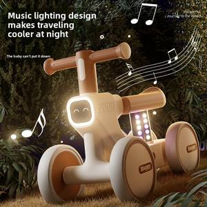 2025 nouvelle voiture jouet musicale et légère pour enfants à quatre roues pour bébés âgés de 2 à 4 ans parfait premier cadeau d'anniversaire - Product Image 3