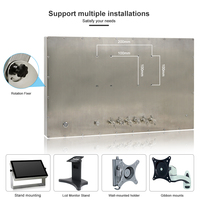 Ordinateur industriel à écran tactile antirouille étanche IP66 J1900/J6412 pour la transformation des aliments