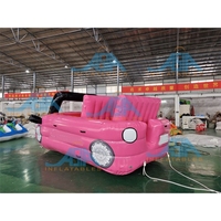 Usine OEM roadster gonflable étanche à l'air voiture de sport véhicule remorquable sports nautiques bateau remorquable