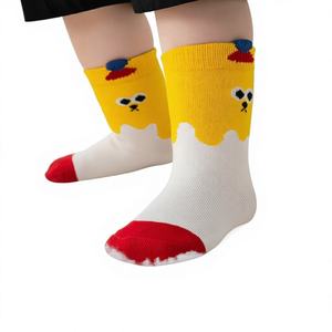 Calcetines de Fútbol de Alta Calidad para Niños, Modelo Primavera, Calcetines Cortos Finos y Bonitos con Diseño Animal, Antibacterianos, para Niños y Niñas - Product Image 1