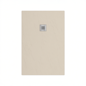 Plato de Ducha Rectangular Estasi 80 x 90 cm Gris Paloma Superficie Antideslizante Para Uso en Baño - Product Image 3