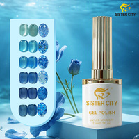 Ensemble de vernis à ongles en gel effet œil de chat professionnel, 12 couleurs, 15 ml, ensemble de manucure et de pédicure, kit d'art des ongles pour salon