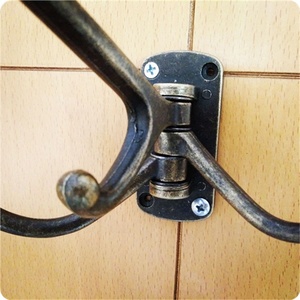 Multi-ngạnh Xoay Xoay Treo Tường <span class=keywords><strong>Antique</strong></span> Bronze Mộc Mạc Coat Robe Hat Bag Khăn Hanger Hook - Product Image 6