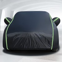 Accessoires de voiture Housse de voiture universelle Imperméable Coupe-vent Protection solaire Protection contre les intempéries Résistante aux rayures Housses de voiture en PEVA