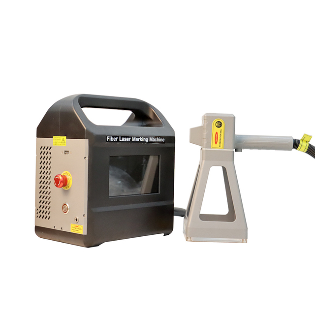 Portable Mini Handheld Laser Engraving Machine 20W 30W 50w Fiber Laser Marking Machine for Metal Plastic