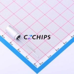 Condensador Sólido E2471M025C140RL, Componente de Orificio Pasante (THT), D6.3xL14mm 470uF 20% 25V 3.8A100kHz - Product Image 2