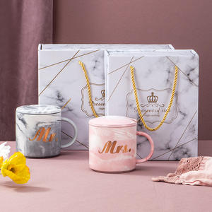 Juego de tazas de cerámica para el Día de San Valentín, juego de tazas de regalo de lujo, regalos para el Día de San Valentín, <span class=keywords><strong>2023</strong></span> - Product Image 4