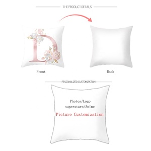 Modern <strong>Square</strong> Black White Geometric Pattern 100% Polyester <strong>Pillow</strong> Cover Hidden Zipper Stylish Design <strong>Sofa</strong> Car Cushion 45*45cm - Product Image 6