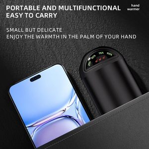 Calentador de Manos con Banco de Energía de 5000mAh y 5W, Batería de Litio-Polímero, Doble USB Tipo-C, Portátil, con Pantalla LED - Product Image 3