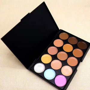 Palette de crème correctrice haute définition longue tenue, couvrant les imperfections, les cernes, le contour du visage, fond de teint waterproof, couvrance totale - Product Image 3
