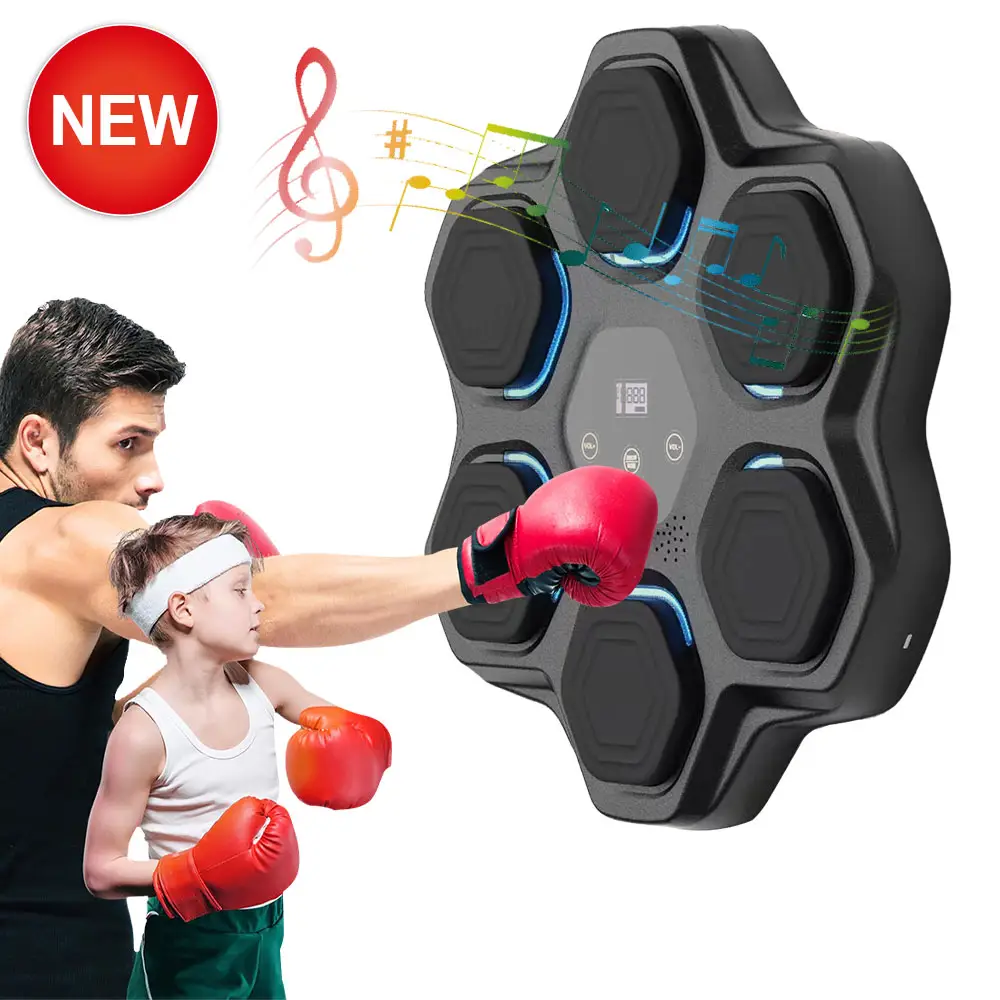 Home Bluetooth Aldults Big Wall Smart Electronic Arcade Game Training Price with Boxing Gloves One Punch Music Boxing Machine