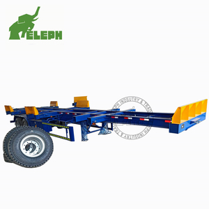 Semirremolque <span class=keywords><strong>Portacontenedores</strong></span> <span class=keywords><strong>de</strong></span> 2 Ejes para Terminal Marítimo - Product Image 2