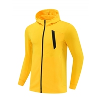 Vestes à capuche unisexes de sport de haute qualité, imprimées, respirantes, coupe-vent, en coton/fibre de bambou, tenues de sport décontractées pour l'extérieur, hiver