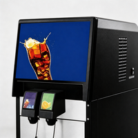 Distributeur de boissons gazeuses portable professionnel en acier inoxydable durable, 2 saveurs, pour cola et autres boissons gazeuses