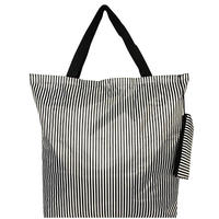 Sac fourre-tout en nylon Oxford avec logo personnalisé résistant à l'eau et recyclable avec fermeture éclair pliable en polyester recyclé