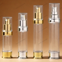 Prix usine RTS – Flacon pompe pulvérisateur sans air en plastique sans BPA, 10 ml, 15 ml, 20 ml, 30 ml, 1 oz, pour crème et lotion