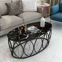 Table basse en pierre frittée au design moderne, vente en gros, couleurs blanc, noir, gris pour la décoration intérieure du salon