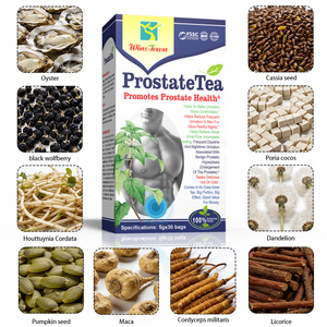 Wins Town Prostaat Thee Kruidenmengsel voor Mannen, Vitaliteitsboost, Comfort Urinevervoer, Oester, Maca, Cordyceps - Product Image 6