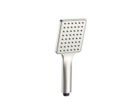 Pomme de douche à main carrée chromée moderne avec installation facile Baignoire douche élégante pour salle de bain