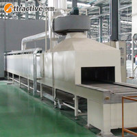Système de revêtement en poudre électrostatique automatique AttractiveChina pour les armoires électriques, une solution de ligne de revêtement efficace