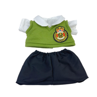 Orsacchiotto di Peluche Morbido per Bambini Chasingbeauty, 20cm, in Poliestere, Bambola Carina alla Moda Unisex, Regalo per le Feste, Accessori per Abbigliamento