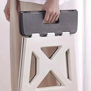Portable Plastic Folding <b>Stool</b> Outdoor Camping <b>Stool</b> Chair Seat Home Bathroom Kitchen <b>Garden</b> Camping Kids Adults Chair - Product Image 2