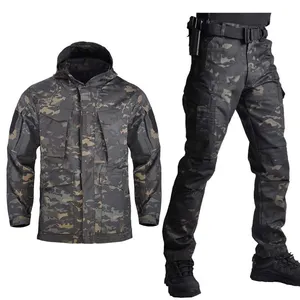 Бесплатный образец M65 G8 камуфляжная куртка с брюками G8 IX9 тренировочная охотничья форма для активного отдыха и приключений камуфляжная форма