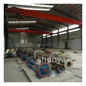 Máquina de fabricación de postes de hormigón Máquina de hilado de postes de hormigón eléctrico para venta de conjunto completo
