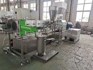 Greenlandplast song song máy đùn trục vít <span class=keywords><strong>masterbatch</strong></span> làm cho máy kết hợp máy đùn trục vít đôi - Product Image 5