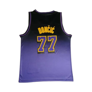 <span class=keywords><strong>2025</strong></span> mới giá rẻ khâu bóng rổ Jersey Los Angeles #77 Luka doncic Jerseys - Product Image 3