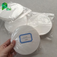 Papel de filtro cualitativo al mejor precio Papel de filtro redondo de velocidad rápida para papel de filtro de embudo de prueba de aceite de laboratorio