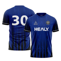 Elegante camiseta de fútbol a rayas, uniforme de fútbol transpirable, ropa de fútbol personalizada para juegos casuales y competitivos