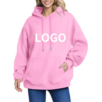 Hoodie Oversize Drop-shoulder Anti Keringat untuk Santai, Motif Ghost-mottle, Interior Suede Lembut, Warna Industrial, Sensasi Seperti Awan, Custom