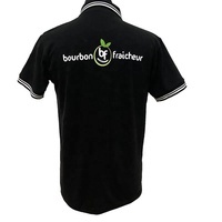 Polos de haute qualité bon marché en tissu piqué personnalisé OEM logo brodé 180g 200g 220g 240g polos à poche en coton 100