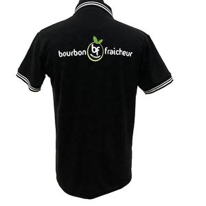 OEM 사용자 정의 피케 직물 저렴한 하이 퀄리티 폴로 셔츠 자수 로고 180g 200g 220g 240g <span class=keywords><strong>100</strong></span> 면 포켓 폴로 셔츠 - Product Image 4