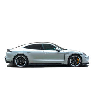 Kit de carrosserie en carbone sec de style paktech pour porsche <span class=keywords><strong>Taycan</strong></span> <span class=keywords><strong>4S</strong></span>/<span class=keywords><strong>Cross</strong></span> avec jupes latérales à lèvre avant diffuseur arrière becquet arrière - Product Image 4