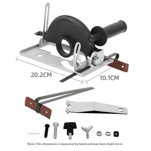 Ensemble d'outils de coupe universels multifonctions Support pour meuleuse d'angle électrique Accessoires pour outils électriques Base de conversion pour le bois et le fer - Product Image 6