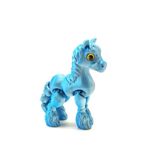 Juguete de Pony Impreso en 3D con Articulaciones Totalmente Móviles, Figura Creativa para Niños y Niñas, Decoración Coleccionable - Product Image 5
