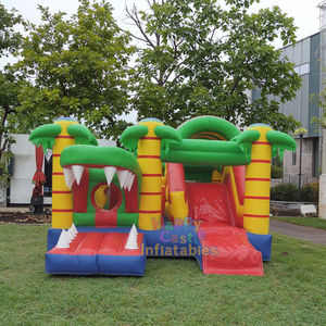 Château <span class=keywords><strong>gonflable</strong></span> de football personnalisé de qualité commerciale <span class=keywords><strong>Xxl</strong></span> pour toboggan <span class=keywords><strong>gonflable</strong></span> de football pour enfants Combo pour la fête - Product Image 3