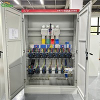 Armoire de commutation triphasée complète, armoire électrique modulaire pour la distribution d'énergie des unités d'usine
