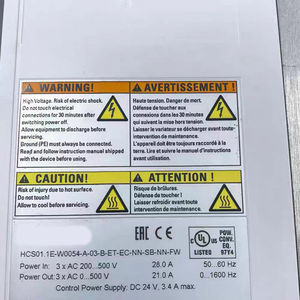 Tout neuf, 100 % original, HCS01.1E W0054 A 03 B ET EC NN SB NN FW, variateur d'axe unique IndraDrive Cs Compact - Product Image 2
