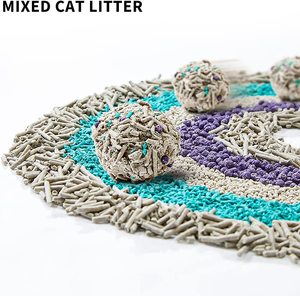 Arena para Gatos PETKIT <span class=keywords><strong>Everclean</strong></span> Flushable 5 en 1 de Tofu Mixto con Carbón Activado, Ultra Absorbente y de Secado Rápido, Libre de Olores - Product Image 2