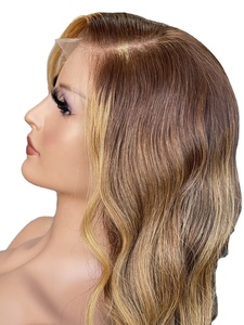 Perruque Lace Frontal Wig Body Wave 100% cheveux humains HD 13x4, perruques transparentes sans colle avec ligne de cheveux pré-plumée, densité 300% - Product Image 3