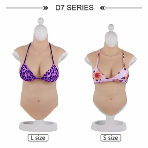 Sous-vêtements pour travestissement, faux seins, forme de poitrine réaliste en silicone, drag queen, gros seins - Product Image 1