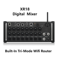 Haute qualité XR18 18 canaux pour conférence maison Portable Pro Audio Power mélangeur de son numérique