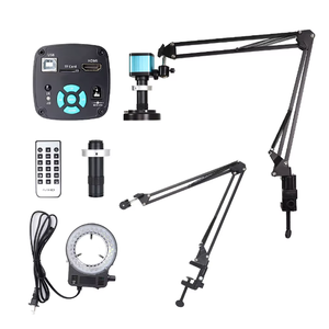 産業用USB顕微鏡カメラ100xレンズ折りたたみブラケットリモート電子溶接修理用LEDライト<span class=keywords><strong>DIY</strong></span>増幅用 - Product Image 4