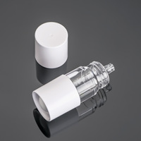 Flacon compte-gouttes à pression 10ml 15ml, flacon vide en plastique pour crème contour des yeux et lotion, contenant portable pour cosmétiques